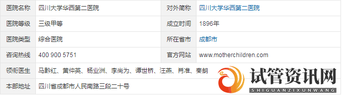 2022四川省三代试管婴儿医院有3家“上线”(图3)