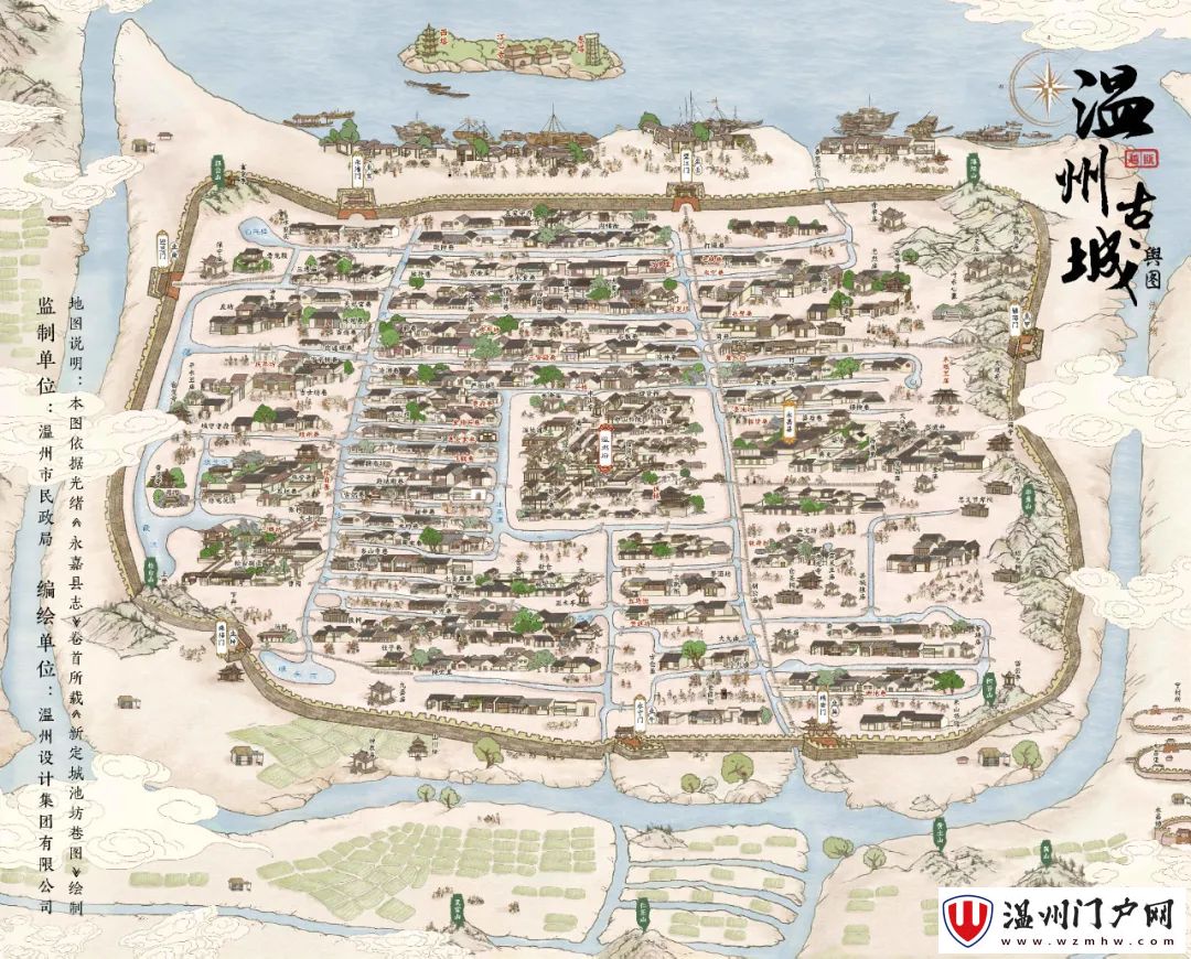 百年前的温州古城，长啥样？